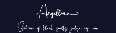 Angellonia by Letterara — Script Handwritten Font — thumbnail 2