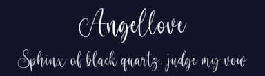 Angellove by NanaNissa — Script Handwritten Font — thumbnail 2