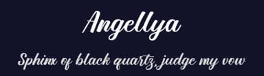 Angellya by Getypes Studio — Script Handwritten Font — thumbnail 2