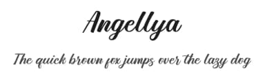 Angellya by Getypes Studio — Script Handwritten Font — thumbnail 1