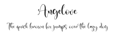 Angelove by Integritype Studio — Script Handwritten Font — thumbnail 1