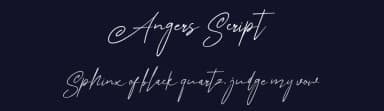 Angers Script by Khurasan — Script Handwritten Font — thumbnail 2