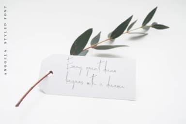 Anggela Styled Font by Muksal Creative — Script Handwritten Font — thumbnail 7