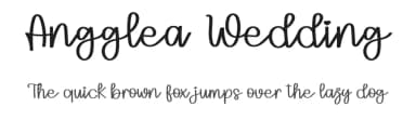 Angglea Wedding by Inermedia Studio — Script Handwritten Font — thumbnail 1