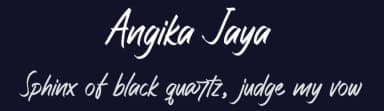 Angika Jaya by StringLabs Creative Studio — Script Handwritten Font — thumbnail 2
