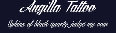 Angilla Tattoo by Måns Grebäck — Script Handwritten Font — thumbnail 2