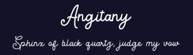 Angitany by Denny Subagja — Script Handwritten Font — thumbnail 2