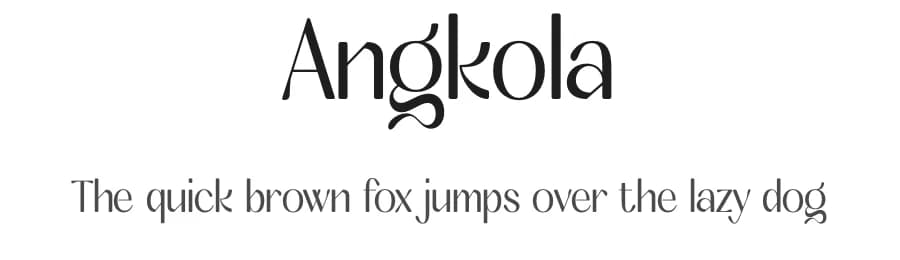 Angkola by Storytype Studio — Sans Serif Font