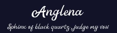 Anglena by 7NTypes — Script Handwritten Font — thumbnail 2