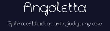 Angoletta by Raptus (creativi) — Script Handwritten Font — thumbnail 2