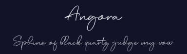 Angora by Omotu Studio — Script Handwritten Font — thumbnail 2