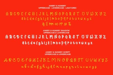 Angry & Hungry Font by Haksen — Script Handwritten Font — thumbnail 2