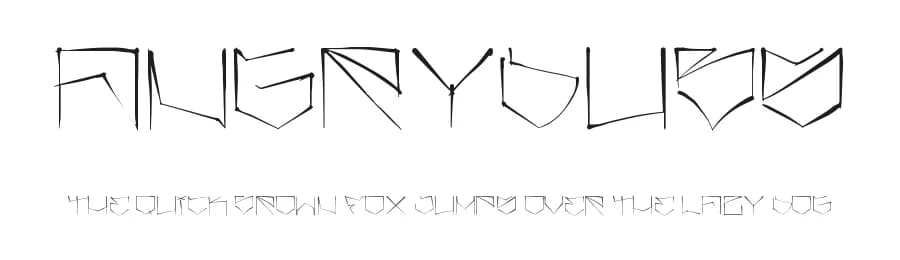 Angrydubs by angrydubs — Script Handwritten Font