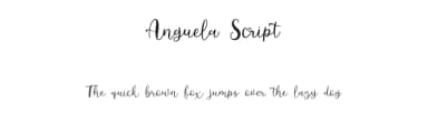 Anguela Script by Sizimon.id — Script Handwritten Font — thumbnail 1