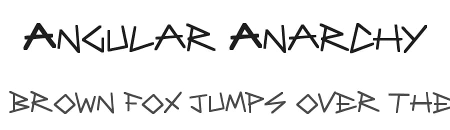 Angular Anarchy by Hawtpixel — Script Handwritten Font
