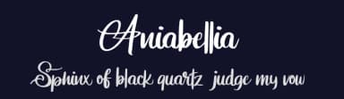 Aniabellia by Vunira Design — Script Handwritten Font — thumbnail 2