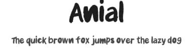 Anial by Symphony Studio — Script Handwritten Font — thumbnail 1