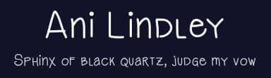 Ani Lindley by Barbara Nixon — Script Handwritten Font — thumbnail 2