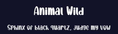 Animal Wild by Andi Moz — Script Handwritten Font — thumbnail 2