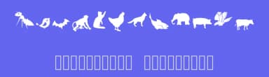 Animal Y Fobt by Yeasin Kaji — Dingbats Font — thumbnail 3