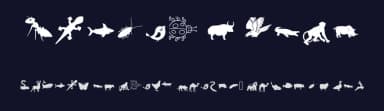 Animal Y Fobt by Yeasin Kaji — Dingbats Font — thumbnail 2