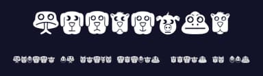 Animales by Vladimir Nikolic — Dingbats Font — thumbnail 2