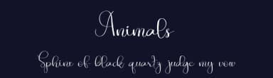 Animals by Erik Studio — Script Handwritten Font — thumbnail 2
