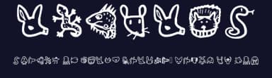 Animals by Squid Squid — Dingbats Font — thumbnail 2