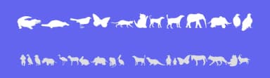 Animals by Alan Carr — Dingbats Font — thumbnail 3