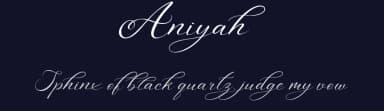 Aniyah by Din Studio — Script Handwritten Font — thumbnail 2