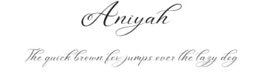 Aniyah by Din Studio — Script Handwritten Font — thumbnail 1