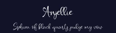 Anjellie by Supersemar Letter — Script Handwritten Font — thumbnail 2