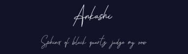 Ankashi by Nabila — Script Handwritten Font — thumbnail 2