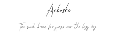 Ankashi by Nabila — Script Handwritten Font — thumbnail 1