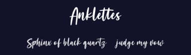 Anklettes by Maulana Creative — Script Handwritten Font — thumbnail 2