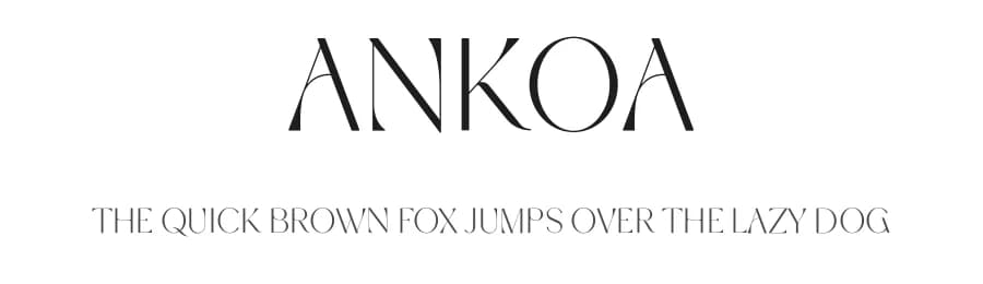 Ankoa by VPcreativeshop — Serif Font