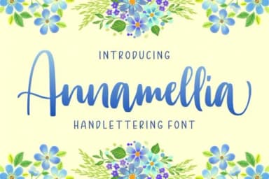 Annamellia Font by goodjavastudio — Script Handwritten Font — thumbnail 1
