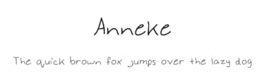 Anneke by Compass Rose Media — Script Handwritten Font — thumbnail 1