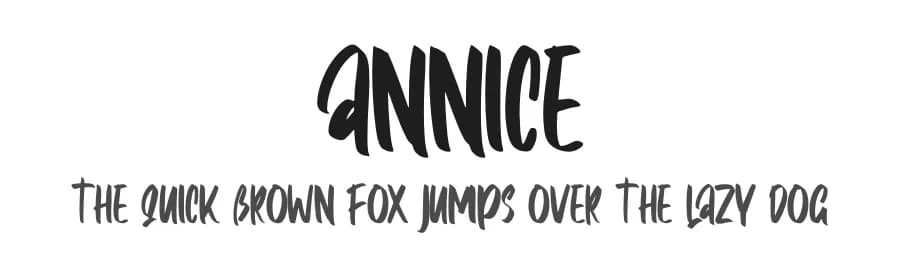 Annice by Skiiller Studio — Script Handwritten Font