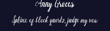 Anny Graces by Daffa Syarif — Script Handwritten Font — thumbnail 2