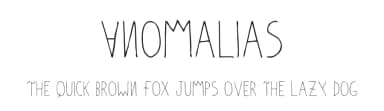 Anomalias by Curosio — Script Handwritten Font — thumbnail 1