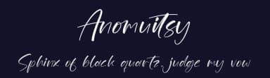 Anomuitsy by Letterena Studios — Script Handwritten Font — thumbnail 2