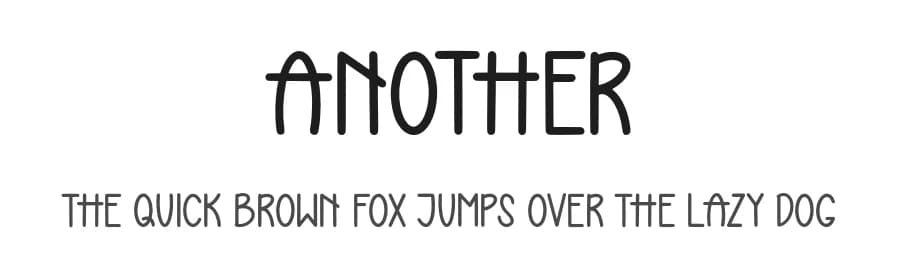 Another by Alpaprana Studio — Script Handwritten Font