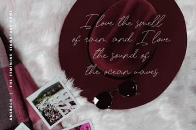 Ansbach Font by Graphicfresh — Script Handwritten Font — thumbnail 2