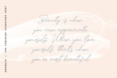 Ansbach Font by Graphicfresh — Script Handwritten Font — thumbnail 3