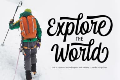 Ansday Font by trusthastd — Script Handwritten Font — thumbnail 3