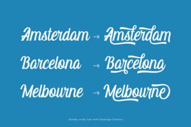 Ansday Font by trusthastd — Script Handwritten Font — thumbnail 7