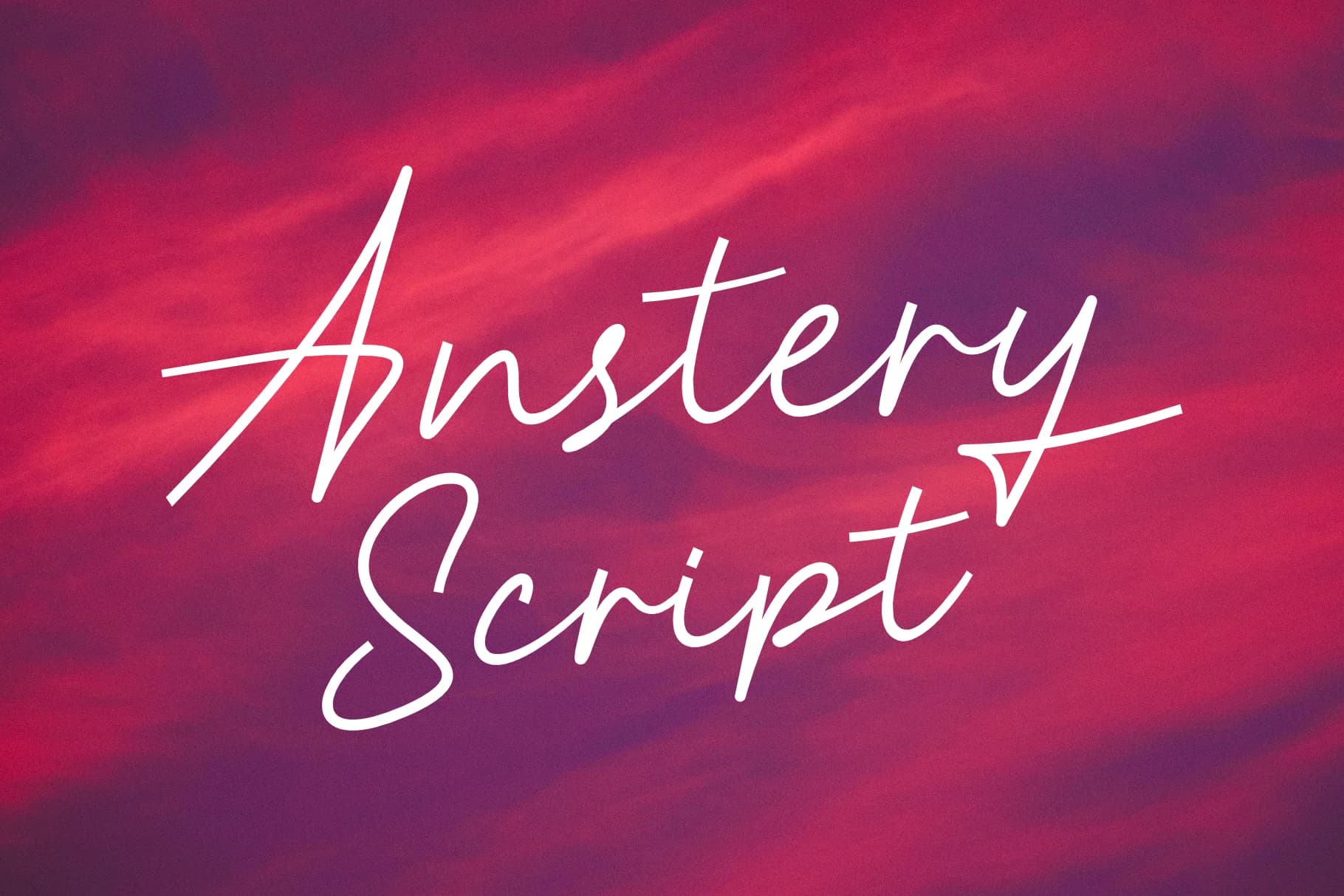 Anstery Font by windestrian — Script Handwritten Font — preview 1