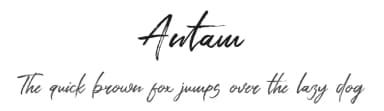 Antam by Khurasan — Script Handwritten Font — thumbnail 1