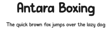 Antara Boxing by Studio Hello Good — Script Handwritten Font — thumbnail 1